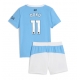 Maillot de foot Manchester City Jeremy Doku #11 Domicile vêtements enfant 2025-26 Manches Courtes (+ pantalon court) Maillot de foot Manchester City Jeremy Doku #11 Domicile vêtements enfant 2025-26 Manches Courtes (+ pantalon court)
